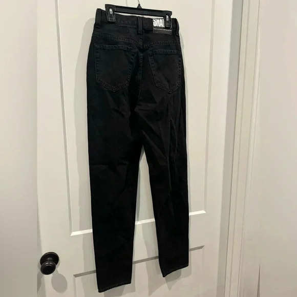 Snacks by Mother jeans sz 24 clack high rise black retro fit - Picture 3 of 10